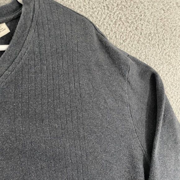Covington Sweater Men L Gray Casual Pullover V-Neck‎ - Picture 3 of 9